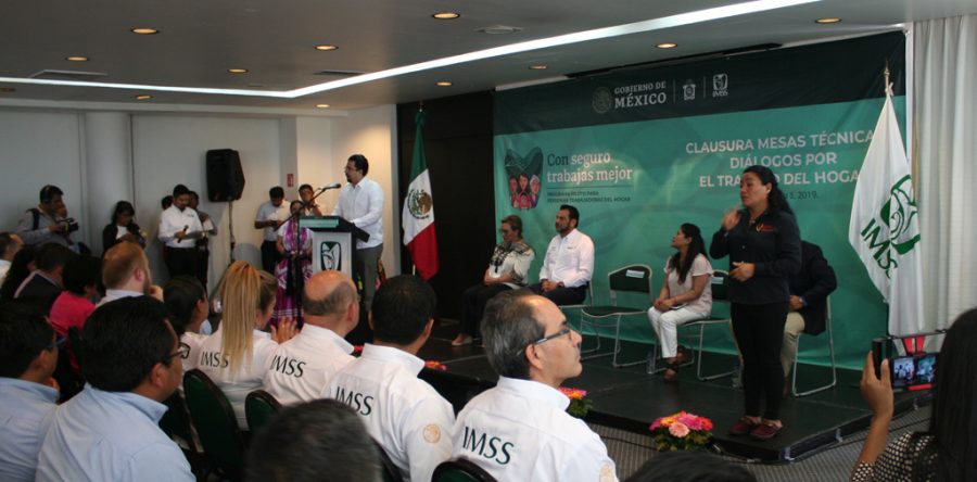 Asiste Secretario de Salud a clausura del Foro   “Diálogos por el trabajo del Hogar”