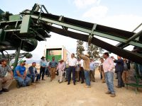 Reactiva edil Oswaldo García la planta de asfalto de Oaxaca de Juárez