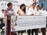 Las y los jóvenes son importantes para el presente y el futuro de Oaxaca: AMH