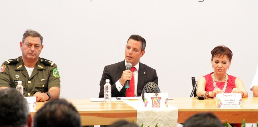 Convoca Murat Hinojosa a todos los órdenes de gobierno a trabajar en conjunto por la seguridad de Oaxaca