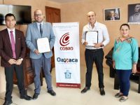 Signan convenio de colaboración el COBAO y la UDLAP para formación académica