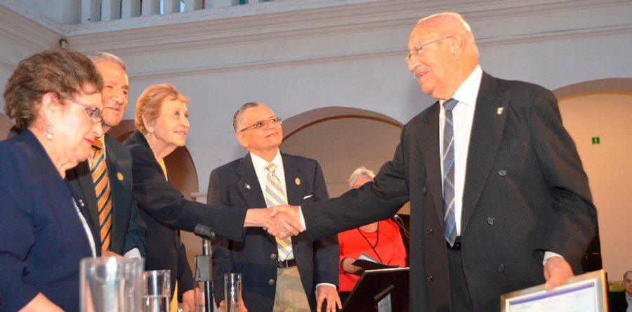 Reconocimiento universitario a Márquez, Pacheco y Sarmiento: Alfredo Martínez de Aguilar