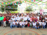 Ivette Morán de Murat continúa llevando la caravana DIF por las 13 agencias capitalinas