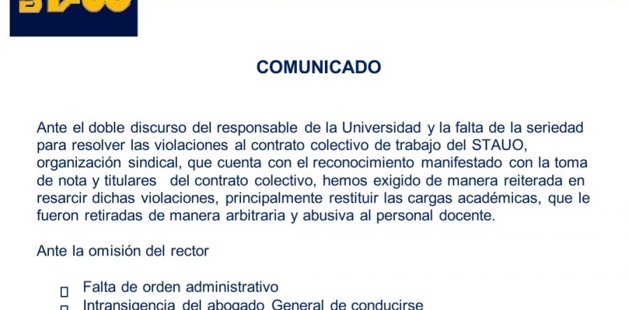 Cierran la UABJO por intransigencia de autoridades