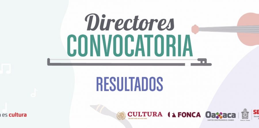 Informa Seculta listado de resultados de convocatoria