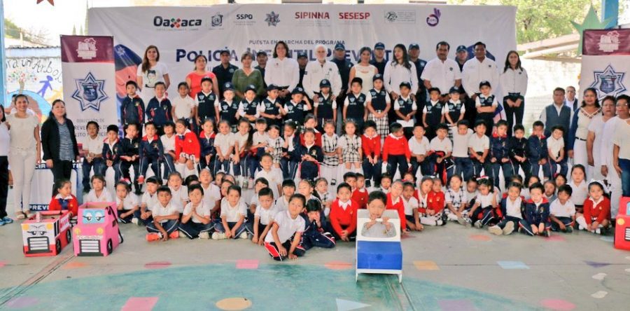 Lleva SSPO el subprograma “Policía Infantil Preventivo” a San Jacinto Amilpas