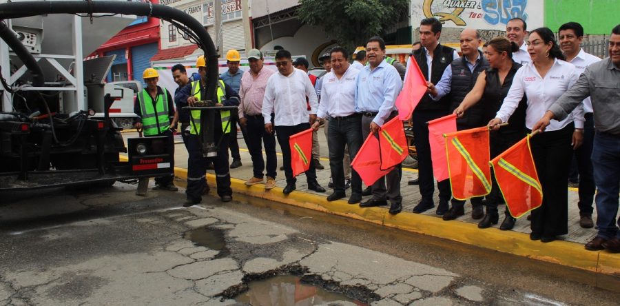 Inicia Sinfra bacheo y rehabilitación de imagen urbana con inversión de 50 mdp