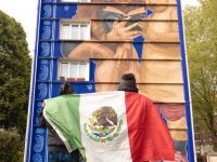 El arte de los Tlacolulokos tomó las calles de Lille, Francia