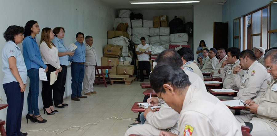 Capacitan a personal de vectores sobre manejo de agroquímicos