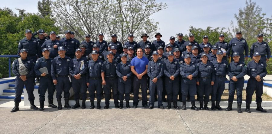 Culminan cursos de capacitación 161 elementos policiales del estado