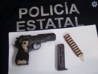 Puesto a disposición por posesión de arma de fuego sin licencia