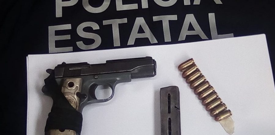 Puesto a disposición por posesión de arma de fuego sin licencia