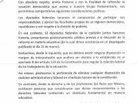 Ni clara, ni enfática reforma educativa, refutan diputados federales de Morena