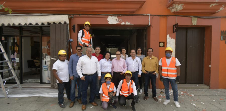 Ayuntamiento y ciudadanía dan color al Centro Histórico