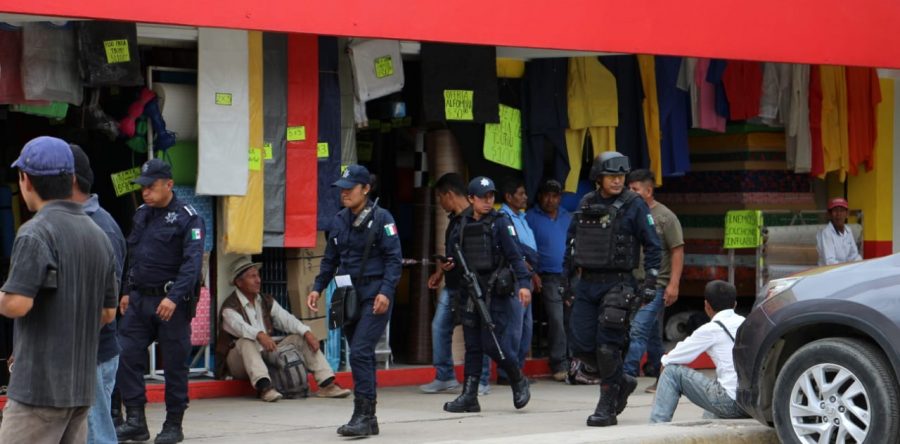 Despliegan tres órdenes de gobierno operativo en la Central de Abasto