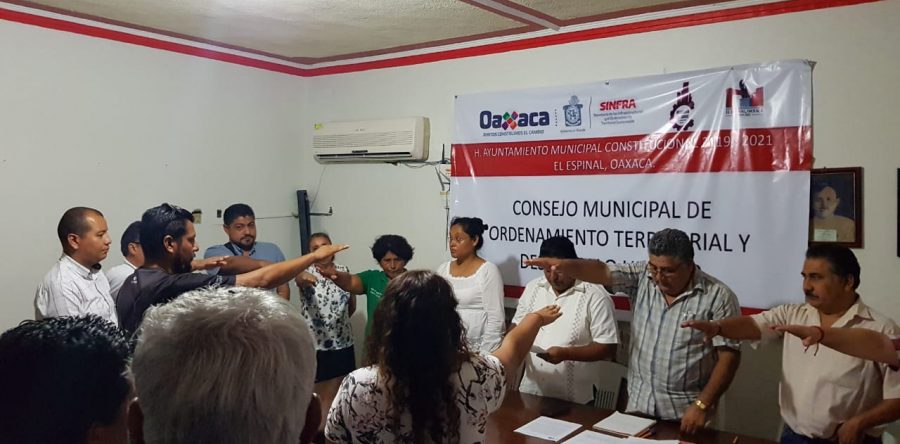 Instalan cinco Consejos Municipales de Ordenamiento Territorial y Desarrollo Urbano en el Istmo