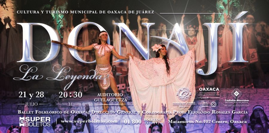 “Donají… La Leyenda” cautivará al público los días 21 y 28 de julio