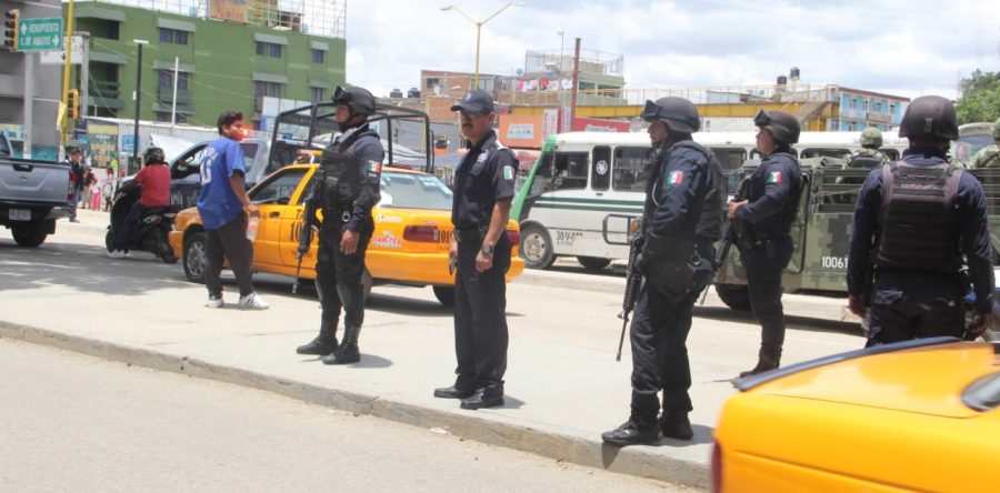 Se unen Ejército y Marina a operativo en la Central de Abasto de Oaxaca