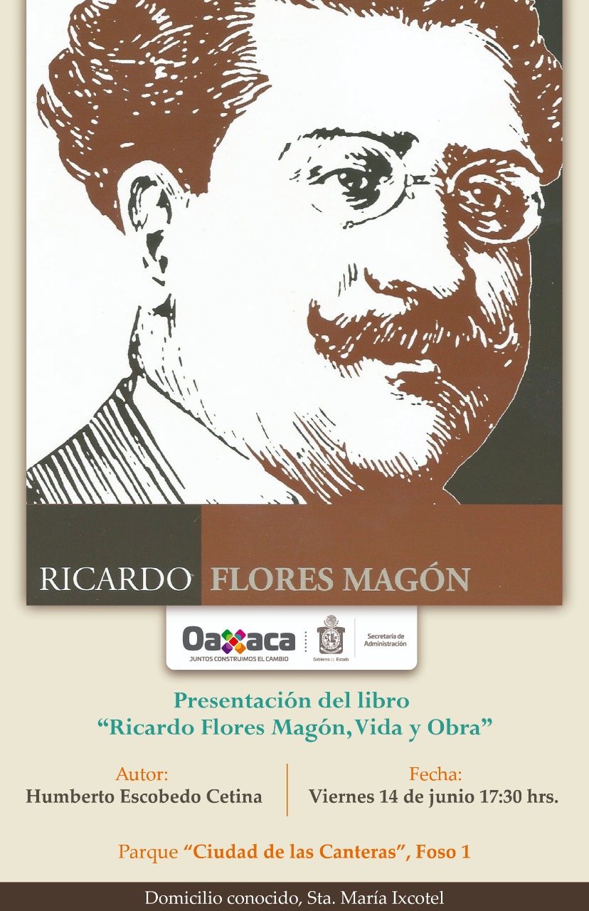 Presentan libro Ricardo Flores Magón: Vida y Obra