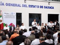 Dignificar el sistema de procuración de justicia, compromiso del Gobierno de Oaxaca: Alejandro Murat