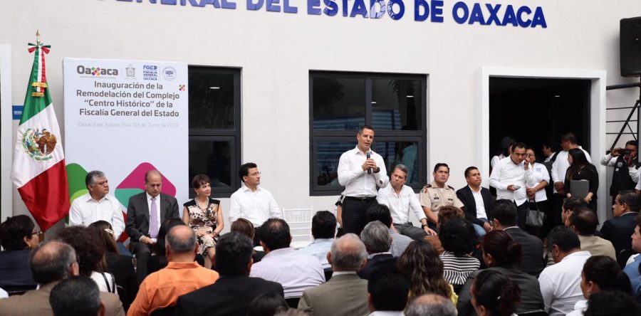 Dignificar el sistema de procuración de justicia, compromiso del Gobierno de Oaxaca: Alejandro Murat