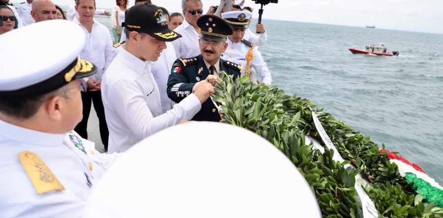 Reconoce Alejandro Murat aportación invaluable de la Marina de México