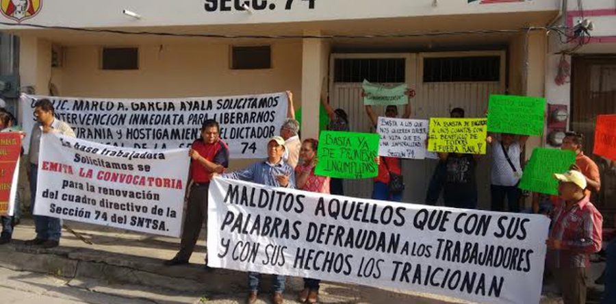 Denuncian corrupción de líderes de FSTSE y SNTSA: Alfredo Martínez de Aguilar