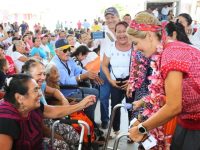 Caravana DIF recorre incansablemente el Istmo de Tehuantepec en su sexto día de actividad