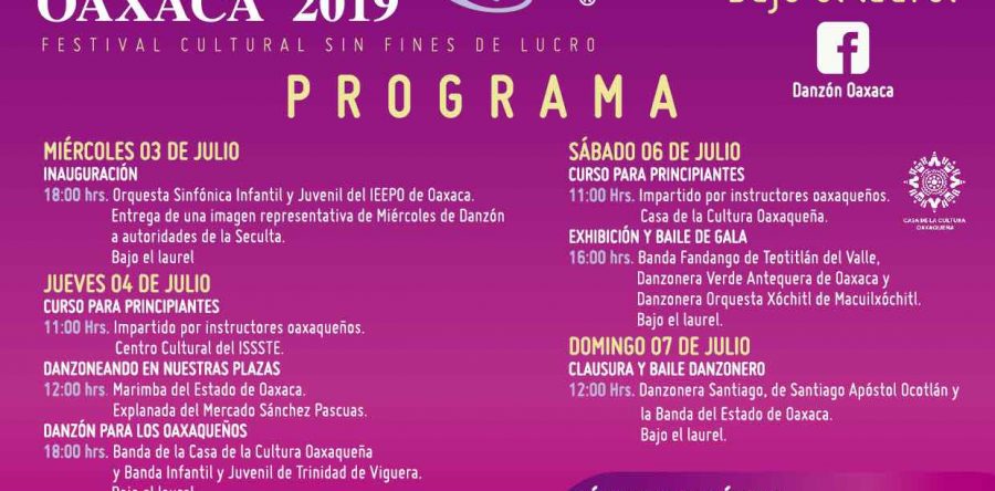 Invita Sectur Oaxaca a vivir la tradición danzonera en el XIV Festival Nacional de Danzón