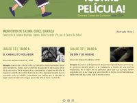 Llega al interior del estado el proyecto ¡Corre Película!