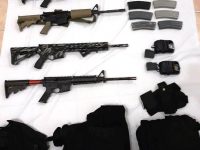 Confiscan la Policía Estatal y el Ejército Mexicano armas de grueso calibre y realizan dos detenciones