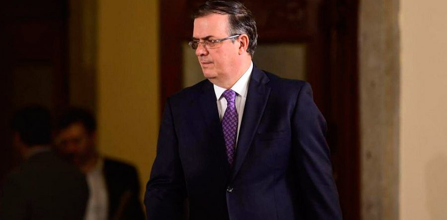 ‘No nos dejen solos’: pide Ebrard apoyo internacional para atender migración