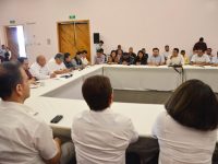 Revisan SEP, IEEPO y dirigencia magisterial temas educativos