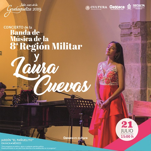 Invita Seculta a disfrutar de los eventos culturales de hoy sábado 20 y domingo 21 de julio en Oaxaca
