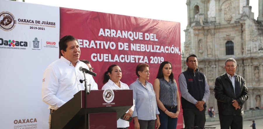 Ayuntamiento capitalino y SSO inician el  “Operativo de nebulización Guelaguetza 2019”