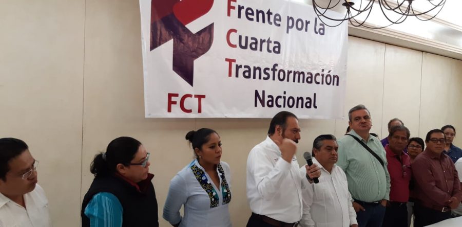 Pretenden Frente por la 4T buscar registro como partido político