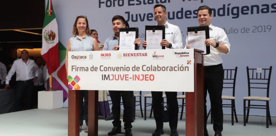 La juventud oaxaqueña es agente de cambio para el estado y el país: AMH