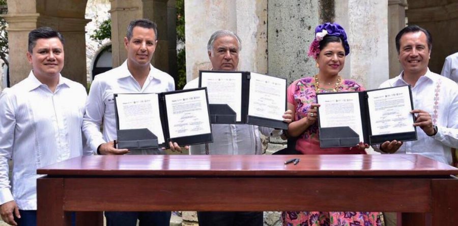 Oaxaca y Veracruz se unen  para fortalecer el sureste de México