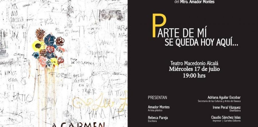 Invita Seculta a la presentación del libro de Amador Montes