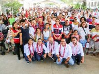 Ivette Morán de Murat entrega apoyos por más de 1 MDP  en la región de la Costa oaxaqueña