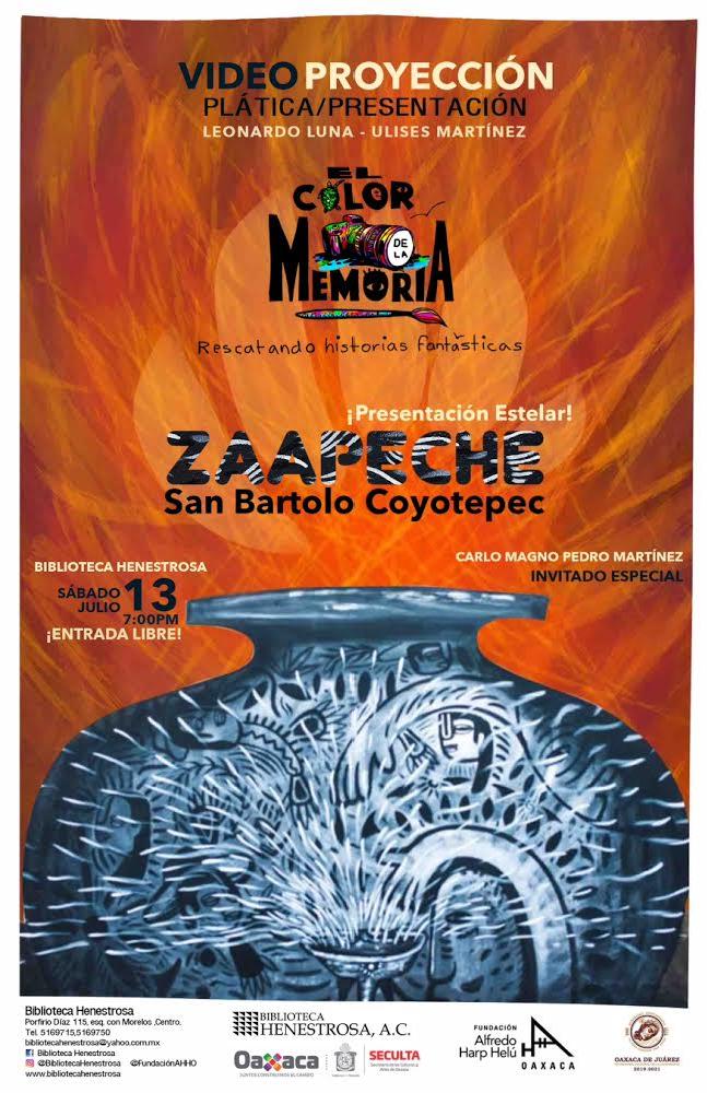 Llega a Oaxaca el color de la memoria: Seculta