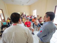 Capacita IEEPO sobre protección civil a escuelas de la Costa