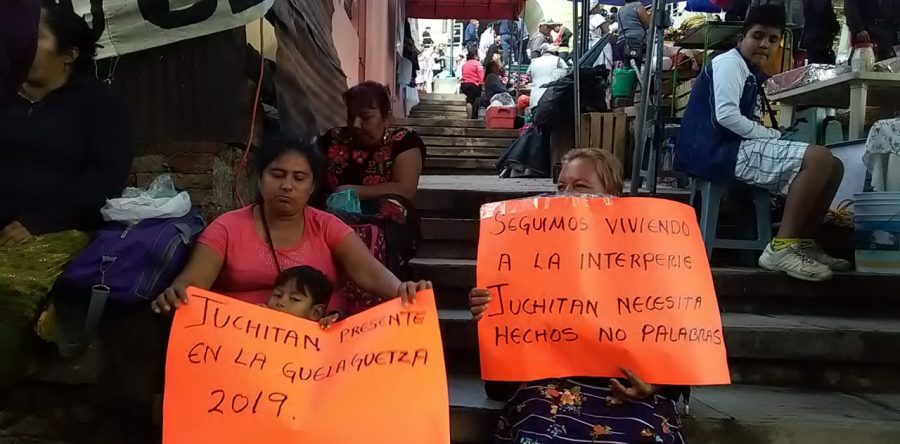 Protestan ante falta de reconstrucción de viviendas en en el Istmo