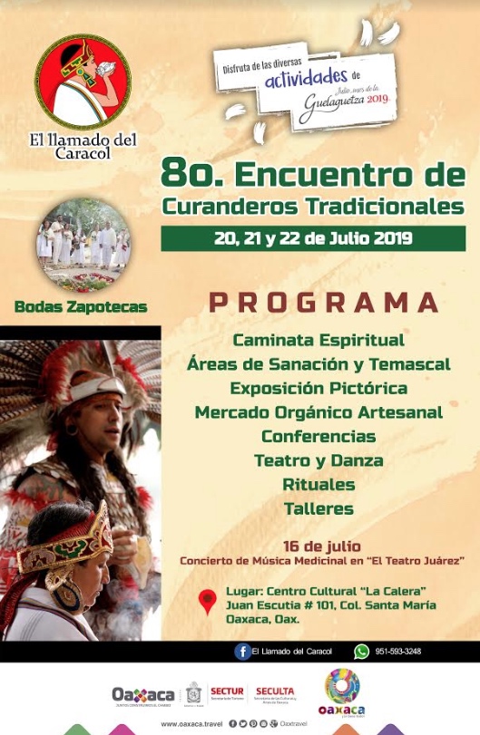 Capital oaxaqueña sede de encuentro de medicina tradicional