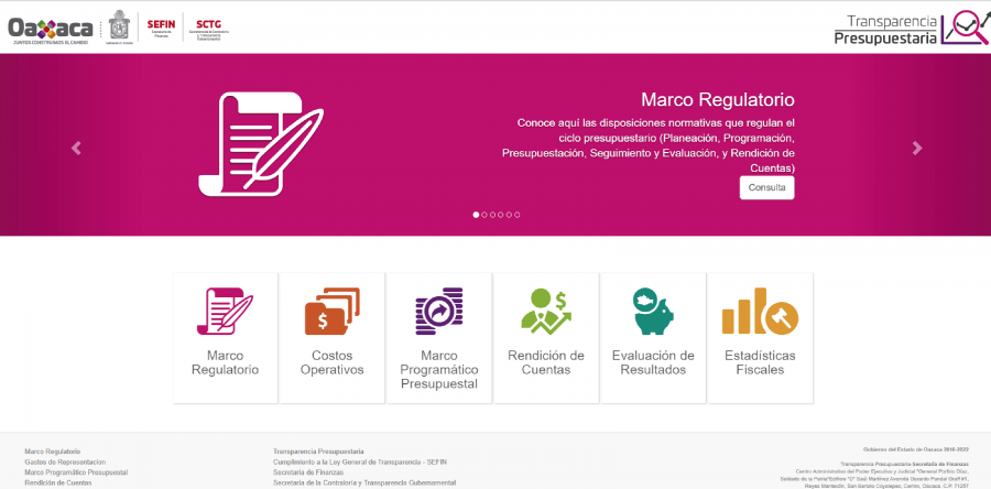 Recupera Oaxaca posiciones en transparencia  y rendición de cuentas