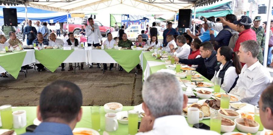 Existía vacío de poder en la Central de Abasto, reconoció Alejandro Murat