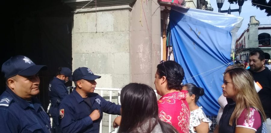 Exigen libertad de retenidos en San Dionisio Ocotepec