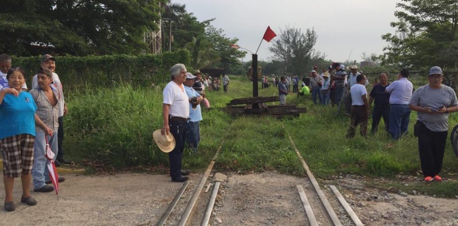 Se registra primer bloqueo ferroviario en la historia del Istmo