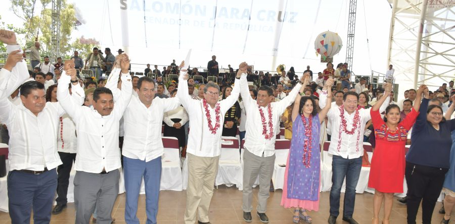 Quienes amamos Oaxaca hacemos equipo para que la Cuarta Transformación sea realidad: Oswaldo García