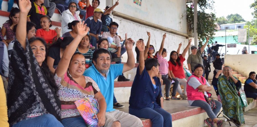 Conduce Gobierno capitalino elección de Comvives en Santa Rosa Panzacola